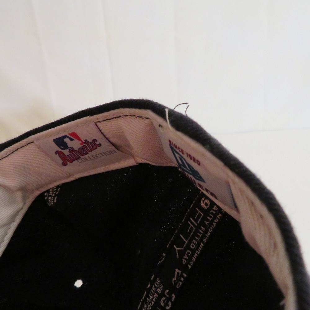 59Fifty New Era Atlanta Braves Fitted Hat - Size 7 1/4 - Picture 4 of 8
